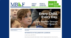 Desktop Screenshot of mbef.org